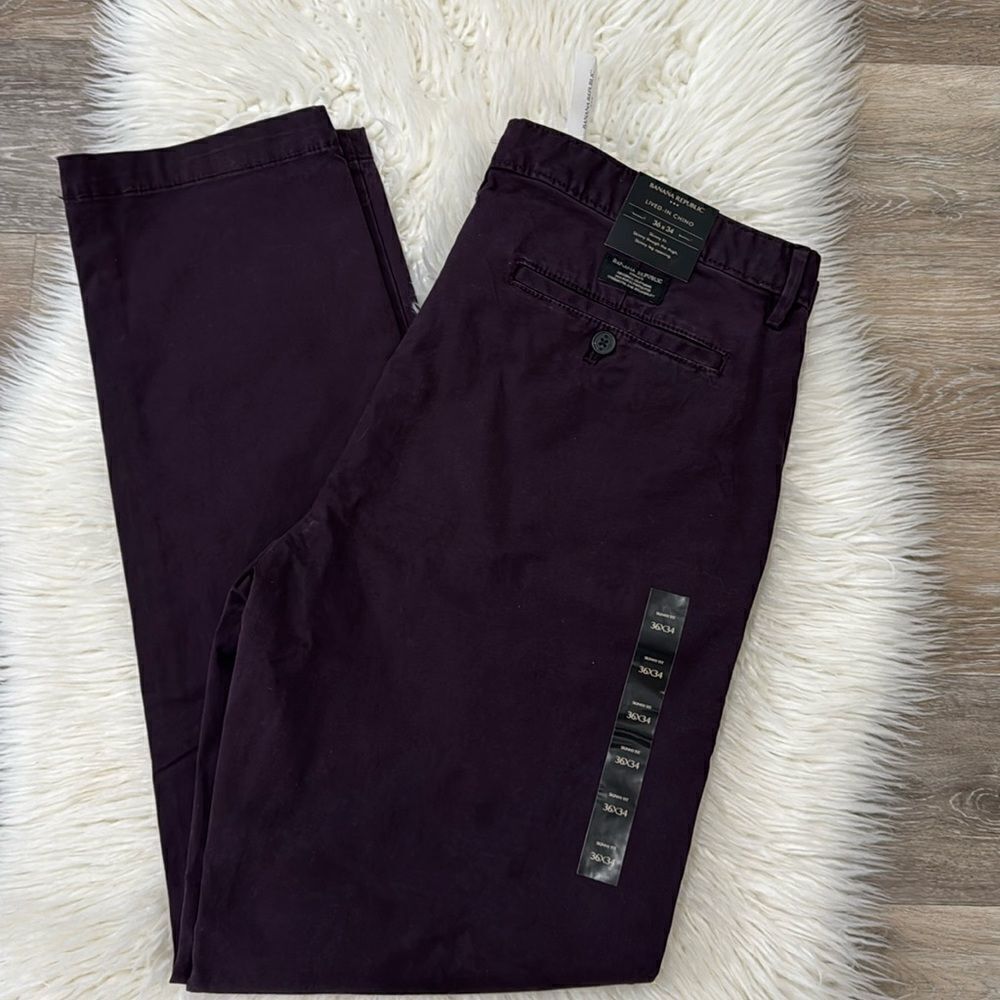 BANANA REPUBLIC FACTORY PANTS SKINNY FIT NWT SIZE 36X34